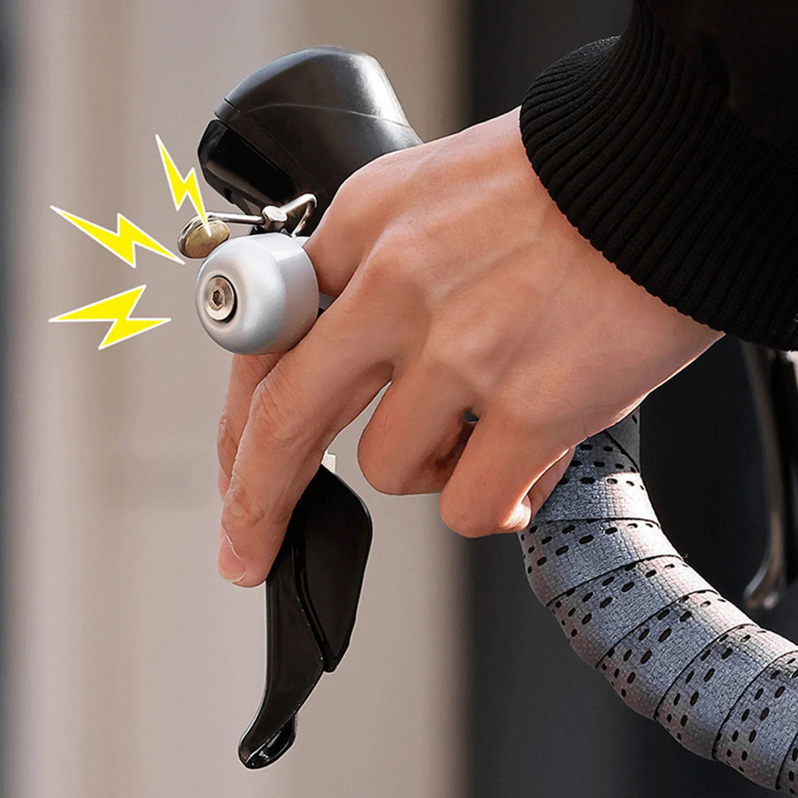 Campana de bicicleta con alarma fuerte y fácil ajuste cómodo - imagen 4
