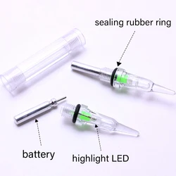 Luces de pesca subacuáticas LED con colores para sesiones nocturnas