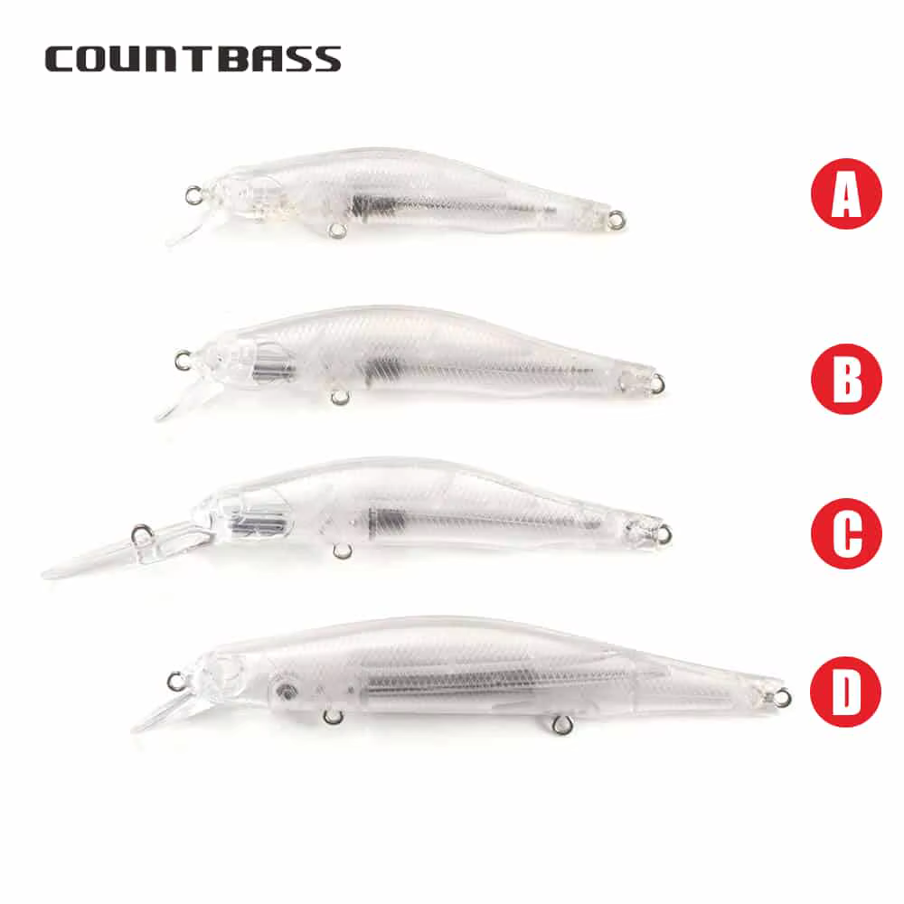 Countbass Wobbler Shad – Señuelo magnético hundible 80-110mm - imagen 5