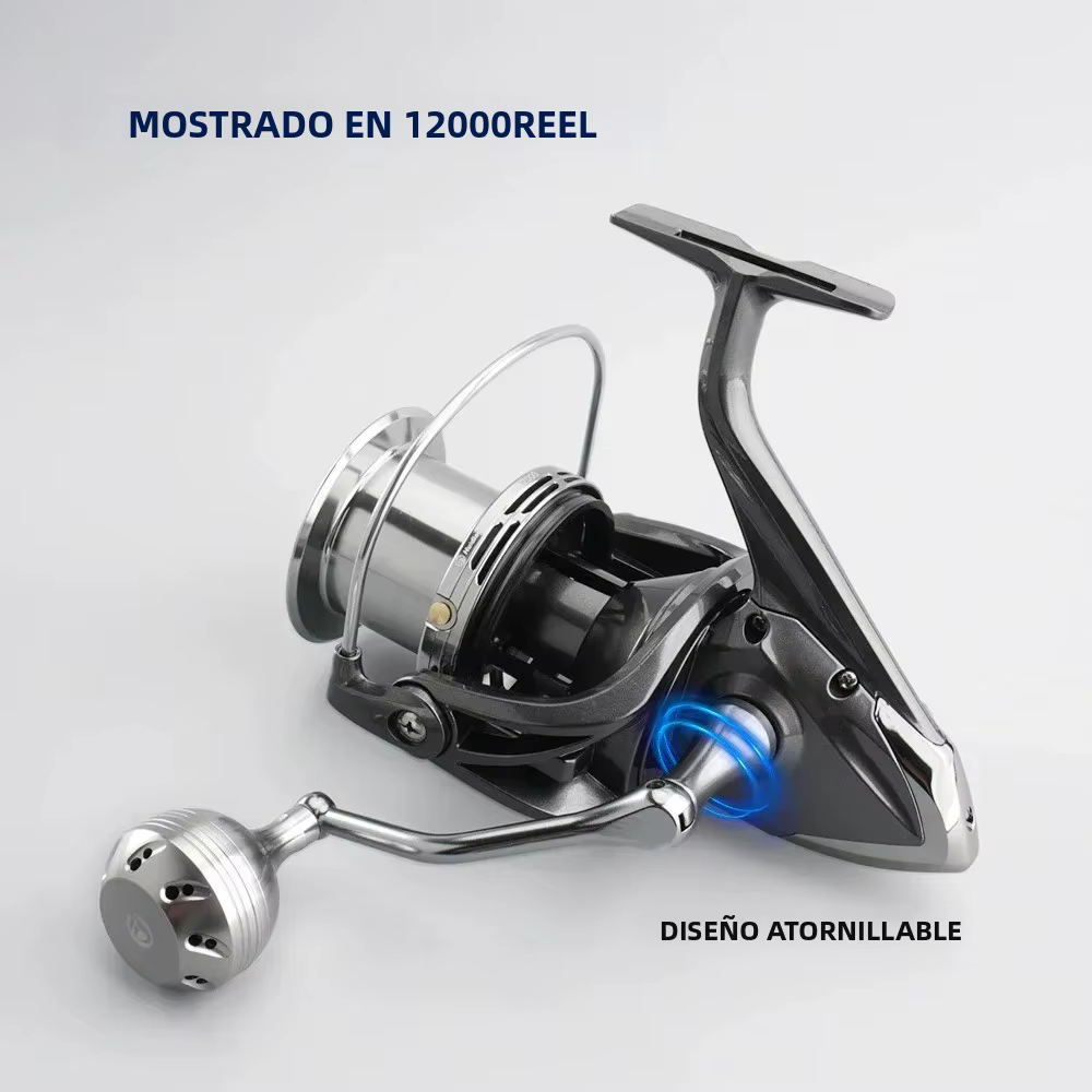 Manivela Plegable Huidiao CNC para Carrete de Surfcasting - imagen 5