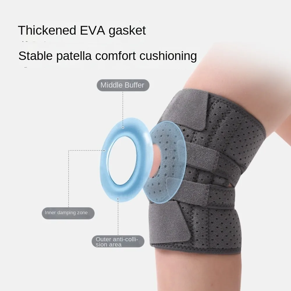 Rodilleras deportivas ajustables para niños con protección elástica - imagen 4