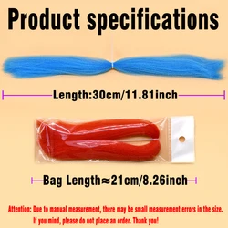 Mnft Set Streamer – Moscas atadas brillantes para pesca