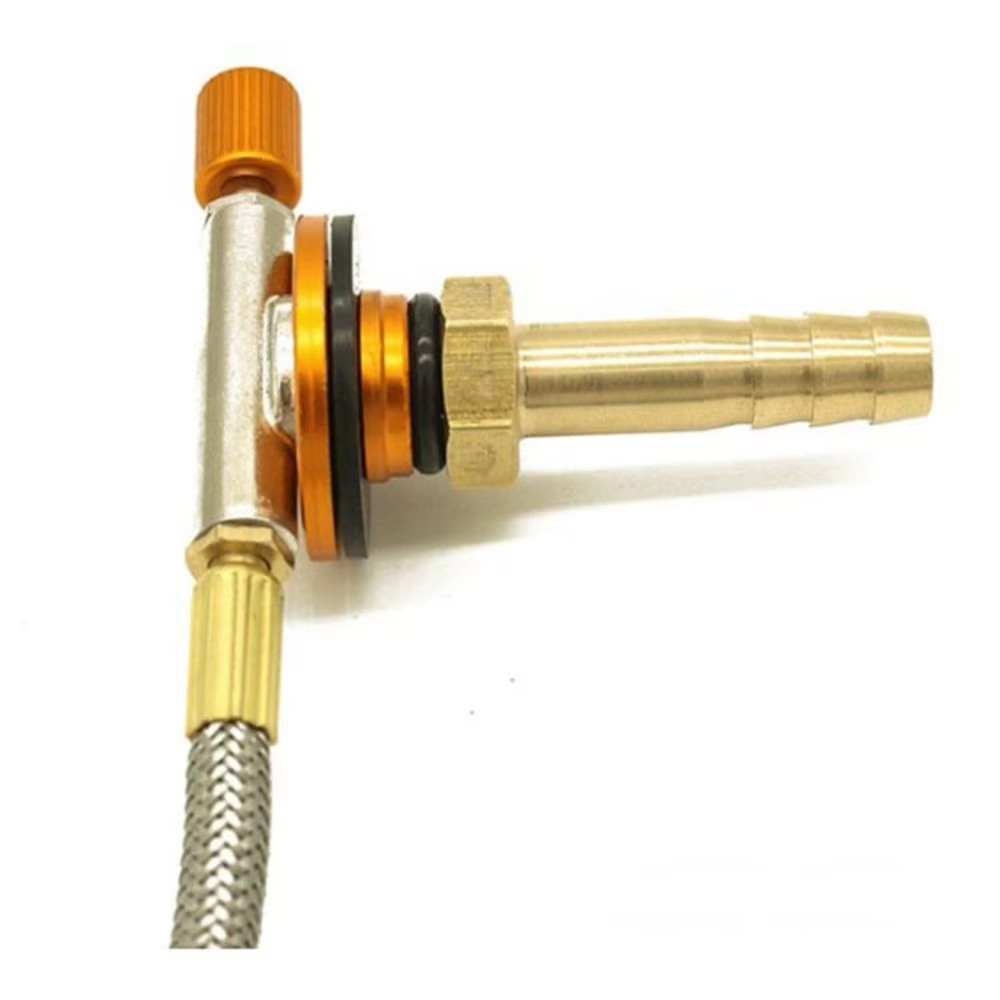 Adaptador GLP Latón para Cilindro de Gas – Conector Multiusos Camping - imagen 4