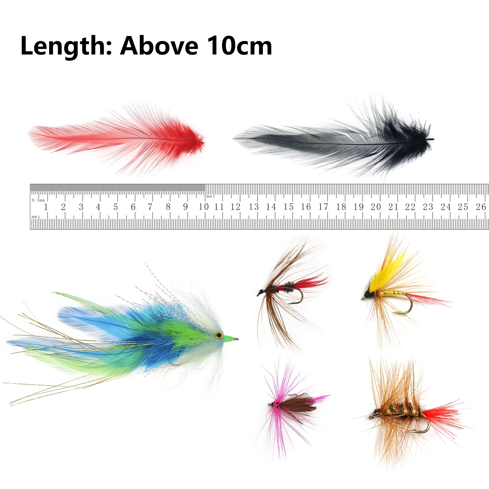 Proceso de atado con las plumas