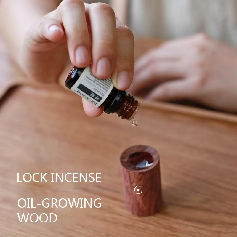 Difusor de aceites esenciales de madera artesanal