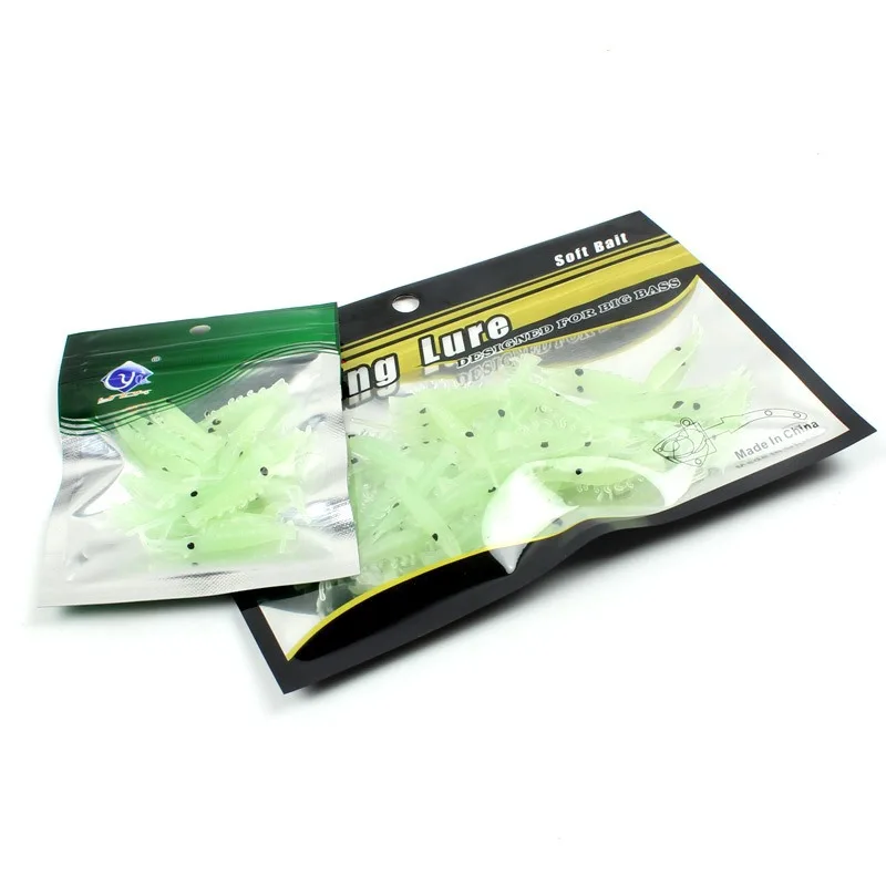 Vinilos Camarón Luminosos y Oscuros para Pesca de Lubina - imagen 2