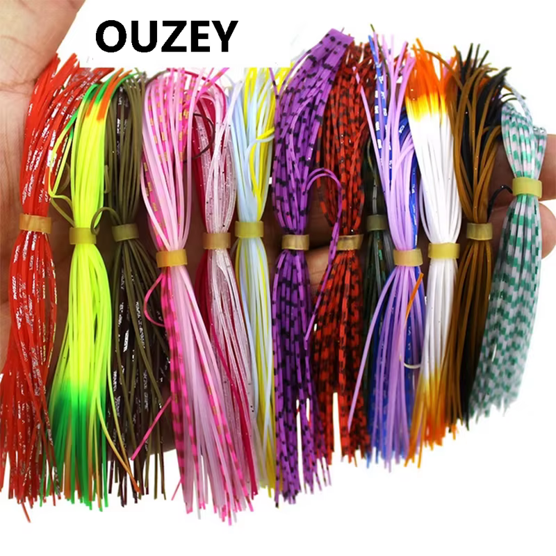 Faldas de silicona para Spinnerbait y Buzzbait – 13 cm