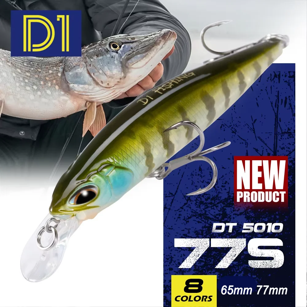 Minnow D1 hundible para trucha y lubina - imagen 4