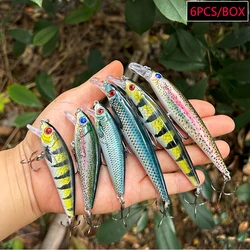 Señuelos jerkbait minnow hundimiento rápido para lucio – crankbait