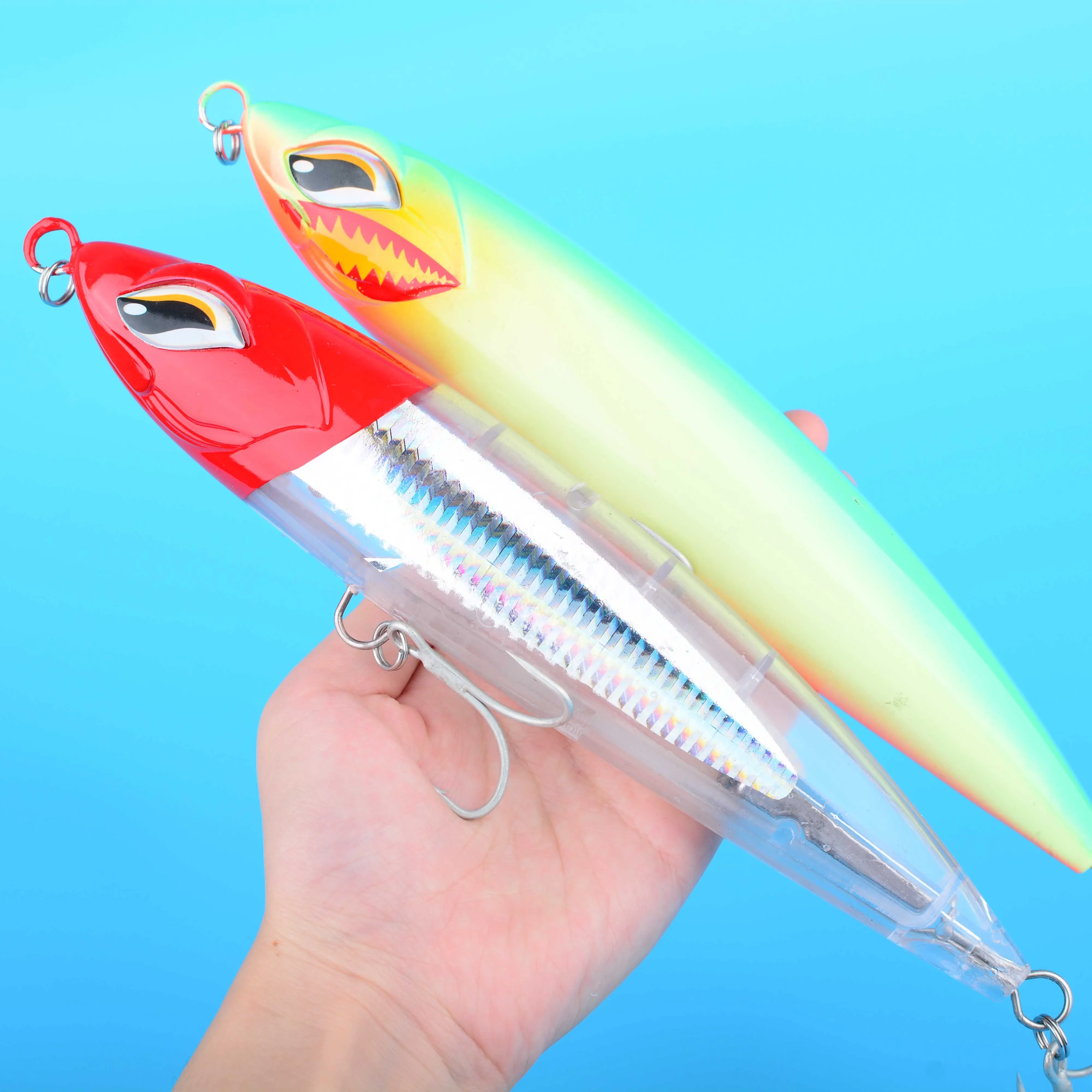 Señuelo de pesca flotante colores disponibles