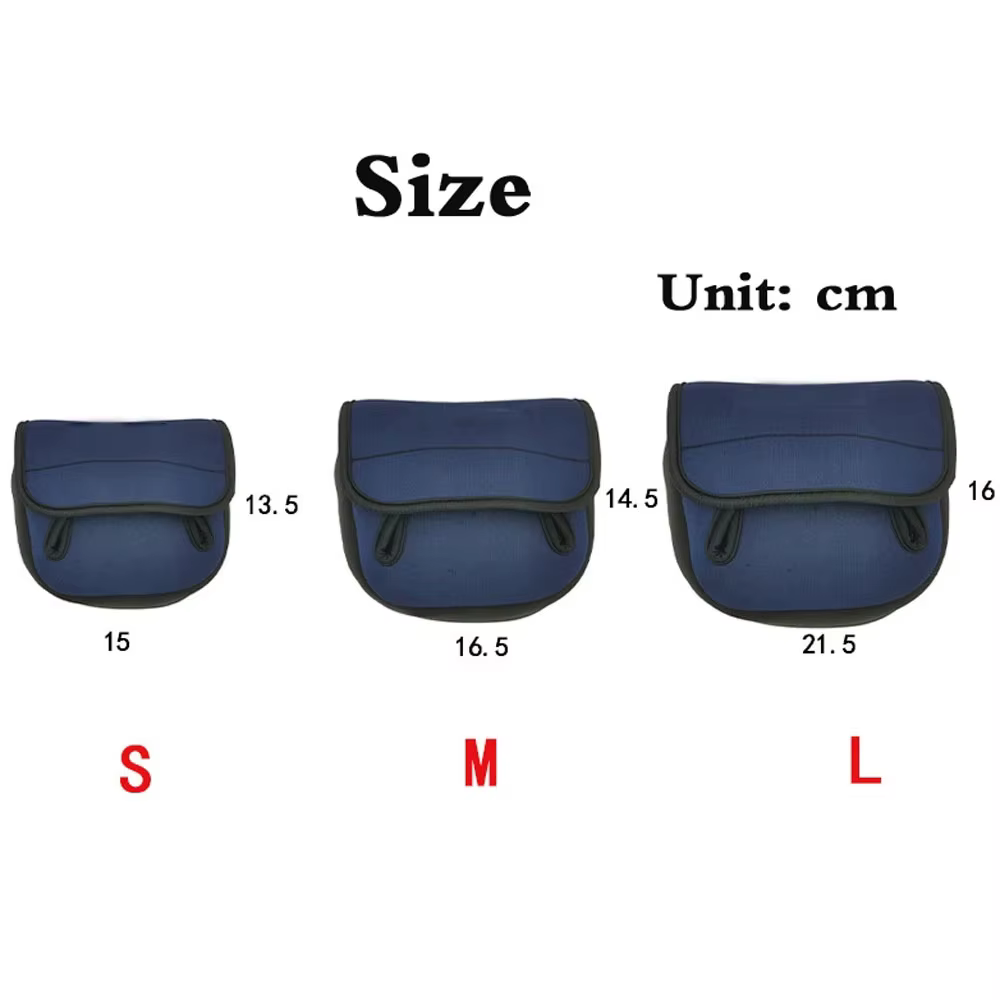 Funda protectora para carrete - Bolsa baitcasting en 3 tallas - imagen 5