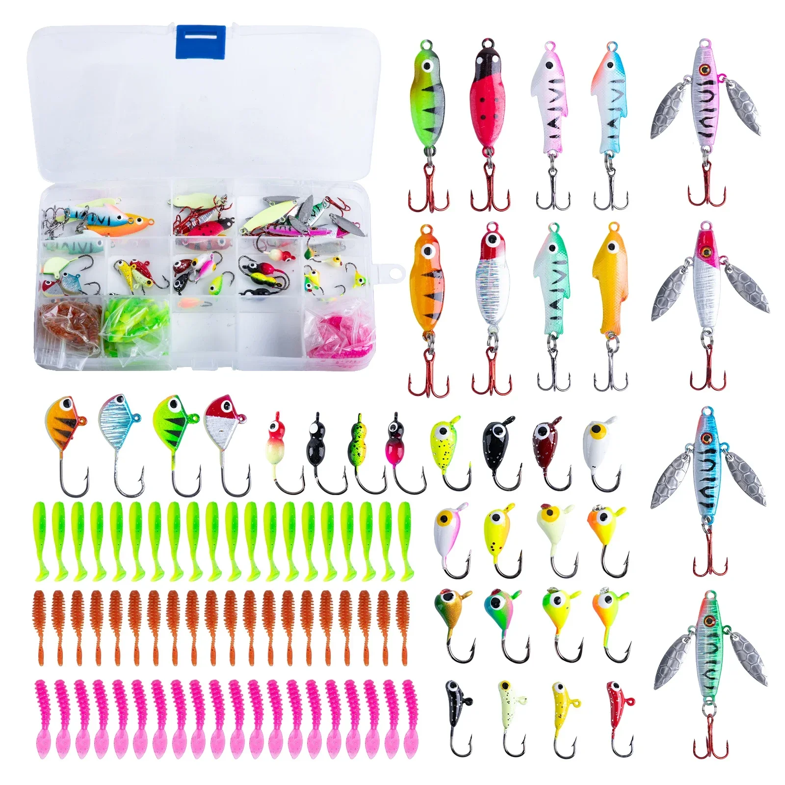 Kit de señuelos Goture para pesca en hielo