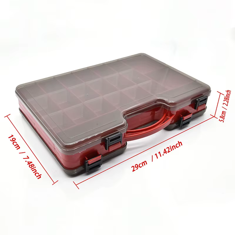 Caja de aparejos pesca doble cara para carpa - imagen 3