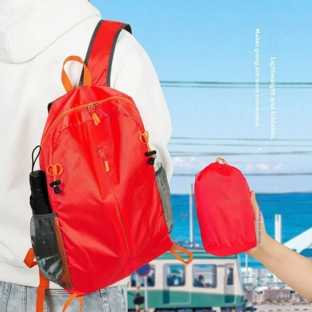 Bolsa Deportiva Plegable Impermeable Ultraligera con Porta Botella - imagen 3