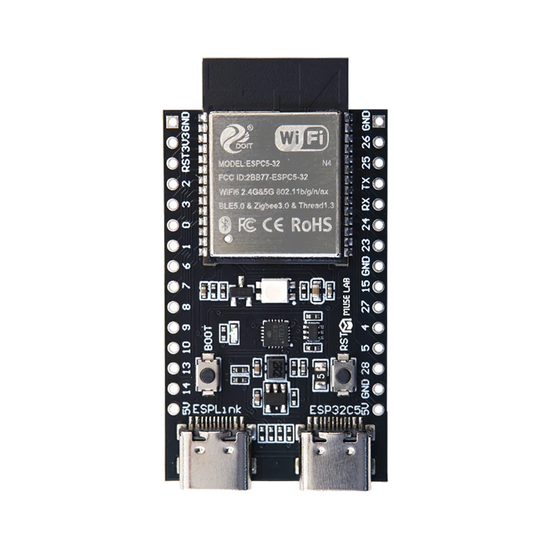 Placa de desarrollo ESP32-C5 RISC-V WiFi6 5G IoT Espressif - imagen 2
