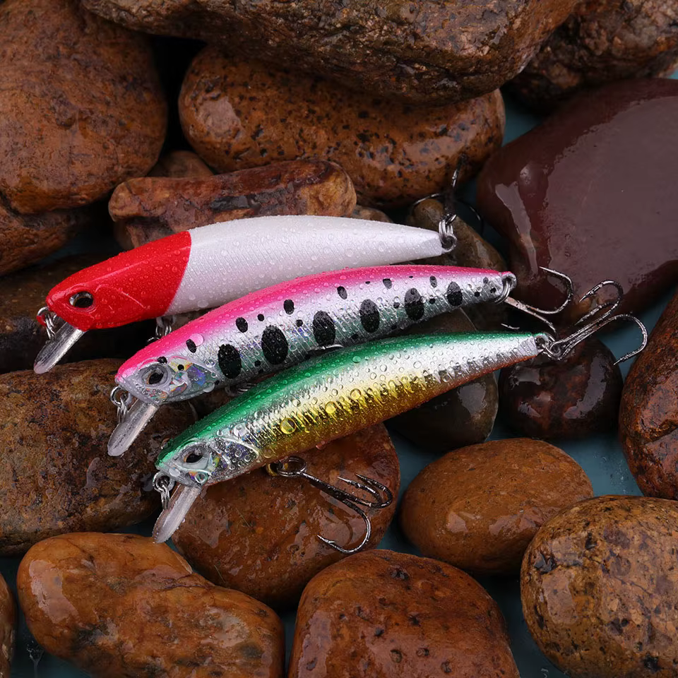 Wobbler Walk Fish Hundido 80mm – Long Cast para Trucha y Lubina