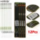 Monturas de Carpa preatadas Hirisi TS108 con anzuelo y anti-enredos - imagen 2