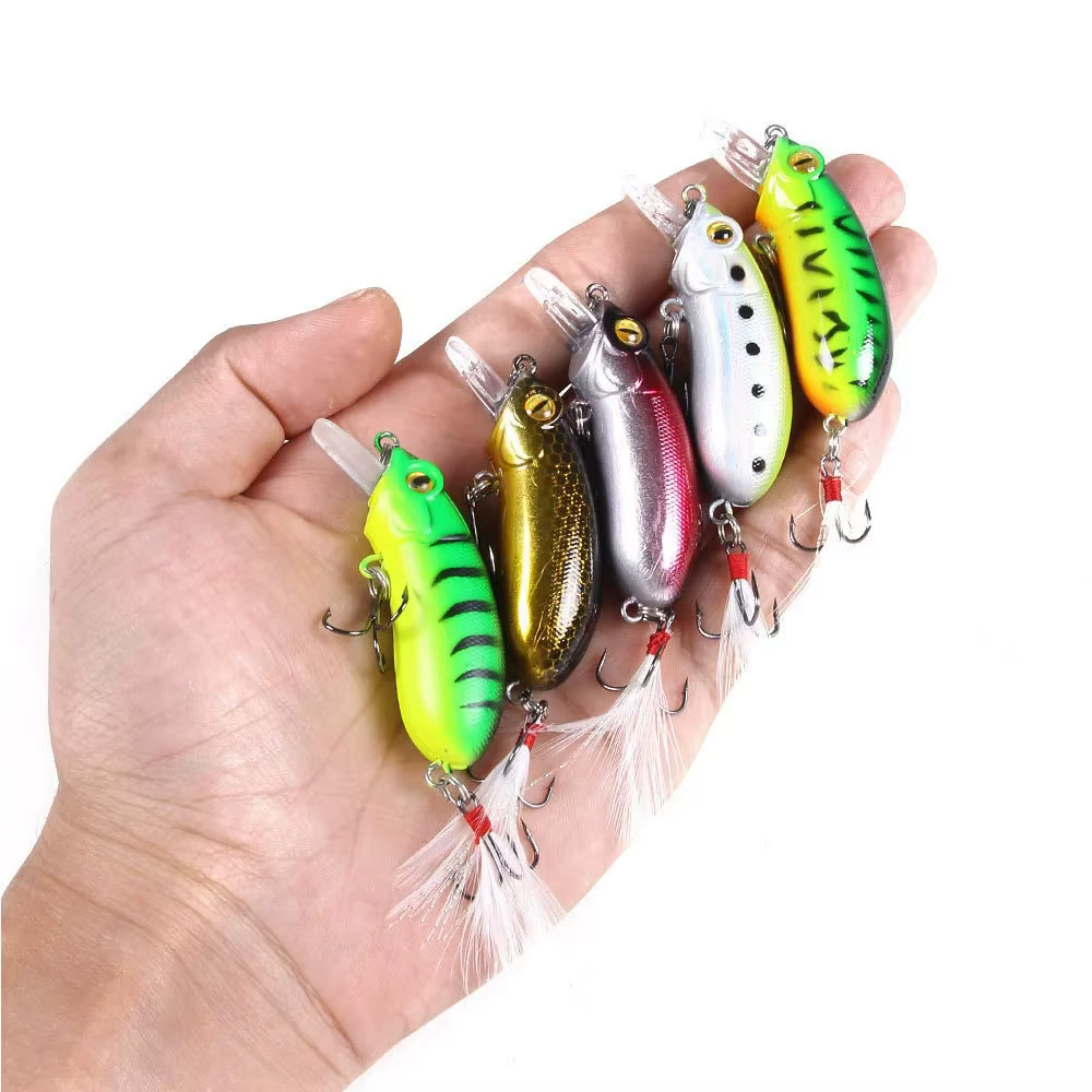 Señuelo Popper Suspendido con Ojos 3D para Pesca en Superficie - imagen 3