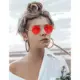 Gafas de sol góticas vintage con montura metálica redonda UV400 - imagen 4