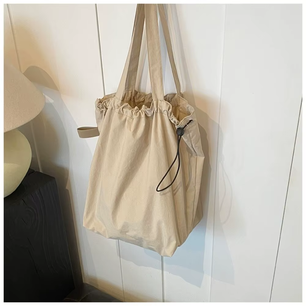 Bolso de lona con cordón