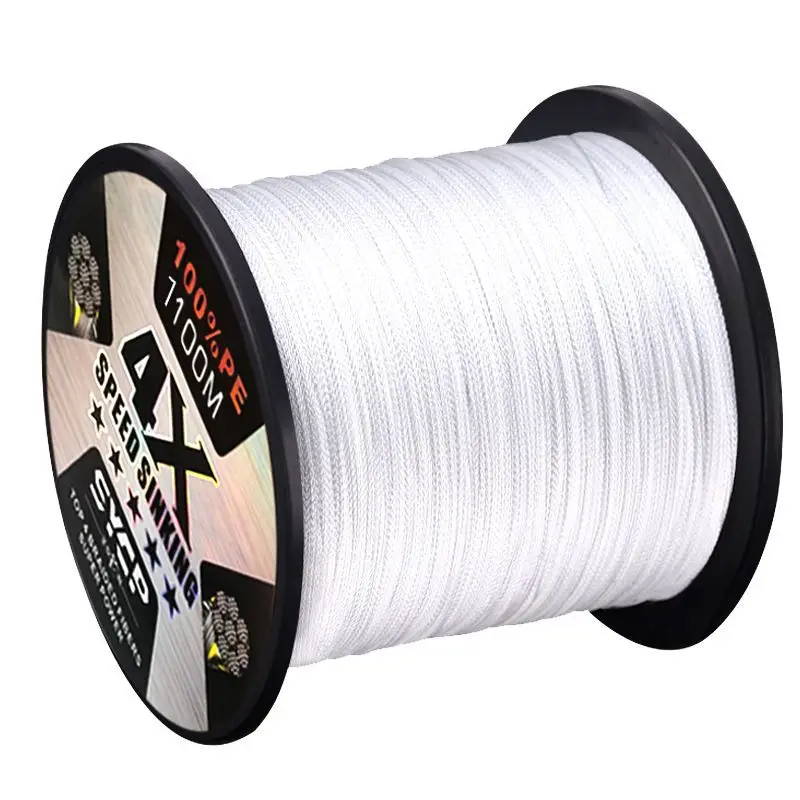 Línea trenzada PE ultra suave de baja elasticidad para pesca