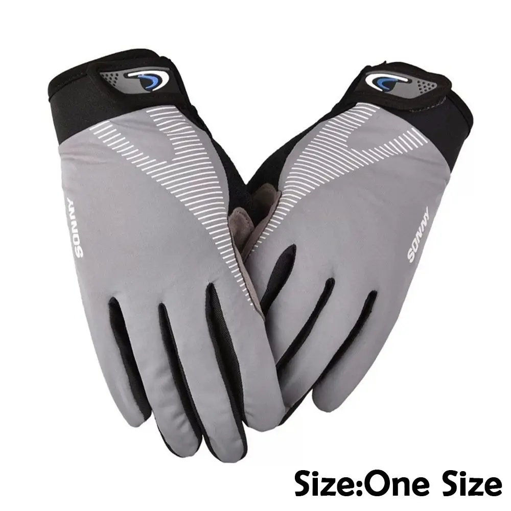 Guantes de pesca antideslizantes con pantalla táctil, dedo completo - imagen 5