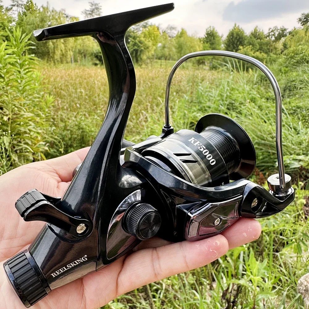 Carrete Baitcasting alta velocidad ligero freno doble delantero trasero sal/dulce - imagen 5