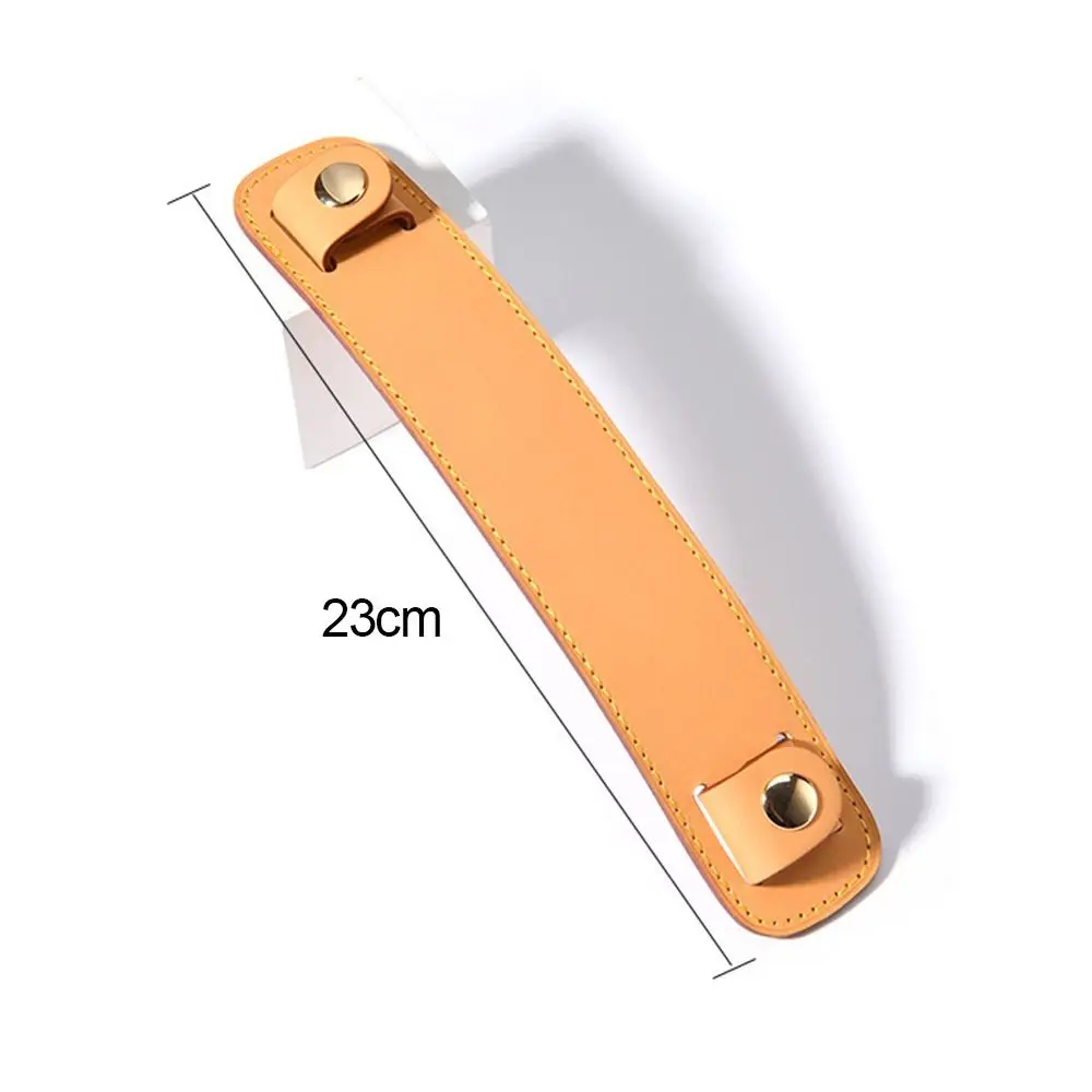 Correa de cuero ancha acolchada con clip para bolso de mujer - imagen 4