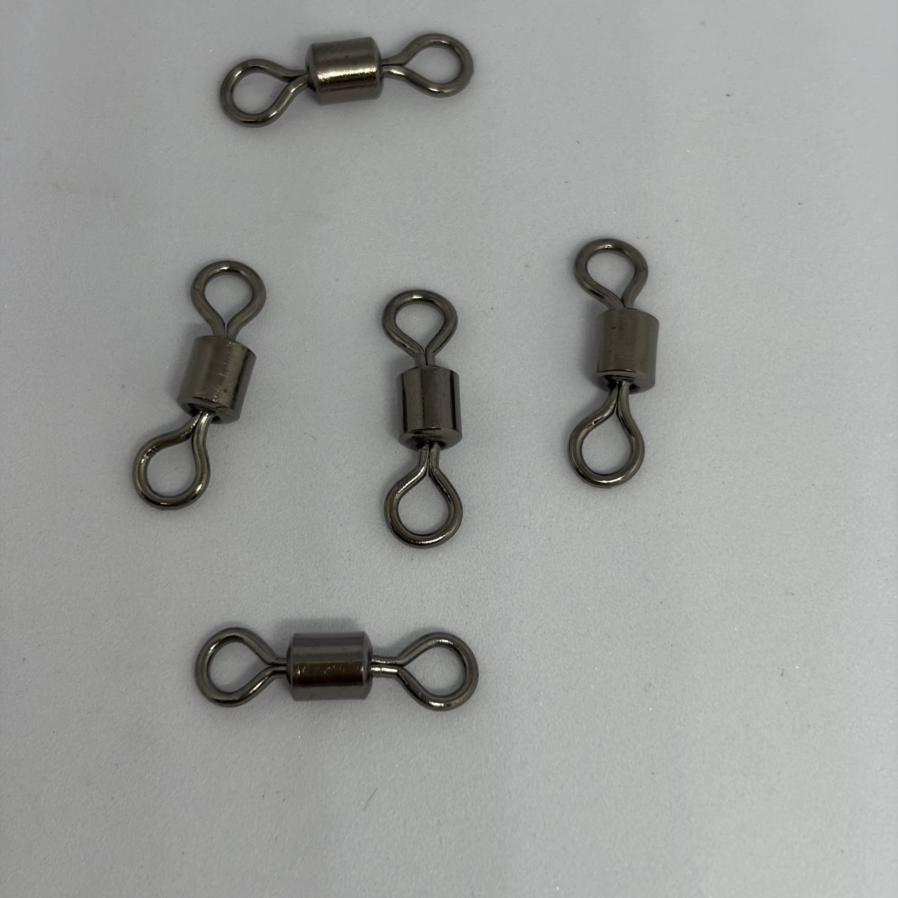 Esmerillones Giratorios de Latón con Anilla – Conector para señuelos - imagen 3