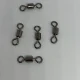 Esmerillones giratorios de latón con anillos para señuelos y anzuelos - imagen 3