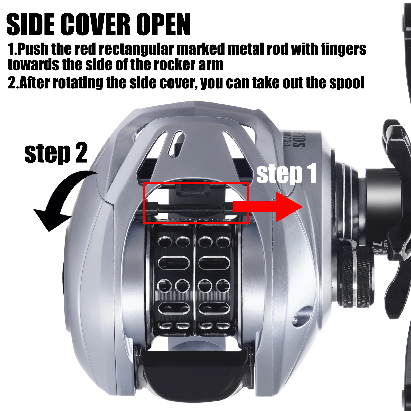 Carrete SAMOLLA surfcasting para agua salada - imagen 5