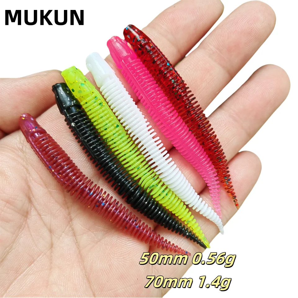Set completo de cebo de gusano MUKUN