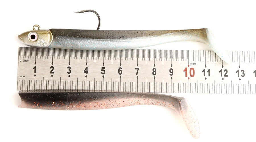 Detalle del señuelo swimbait paleta