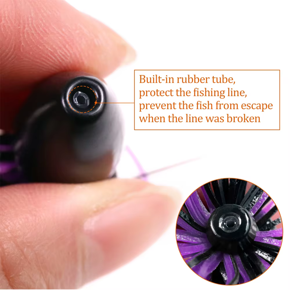 Chatterbait Tungsteno con Falda de Silicona – Señuelo para Lubina y Perca - imagen 5