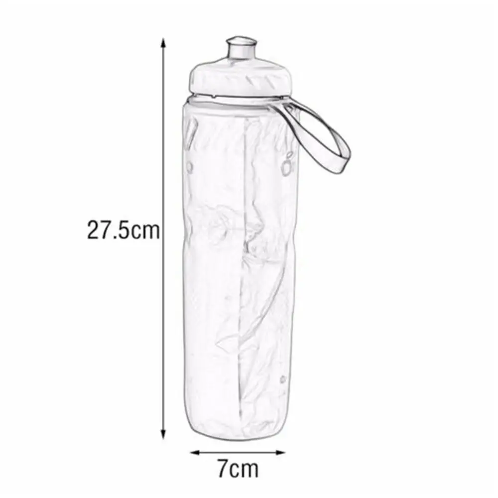 Botella de agua para bicicleta BPA libre, cantimplora ligera deportiva - imagen 5