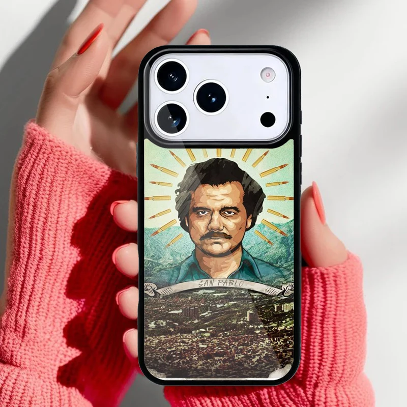Funda Narcos Pablo Escobar vista frontal