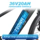 TTGO M300 bicicleta eléctrica de montaña con sensor de torque y suspensión - imagen 2