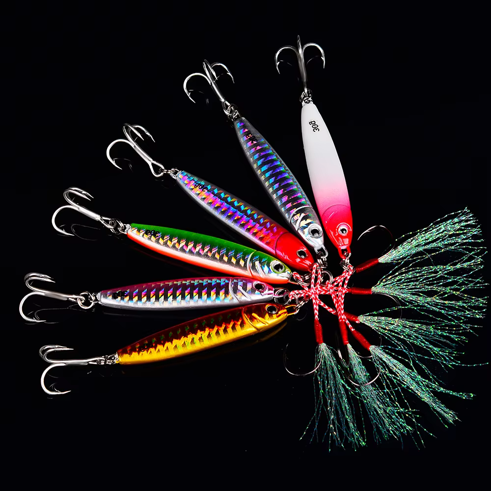 Señuelos Metal PROBEROS 3D Escamas Reales para Pesca Deportiva - imagen 3