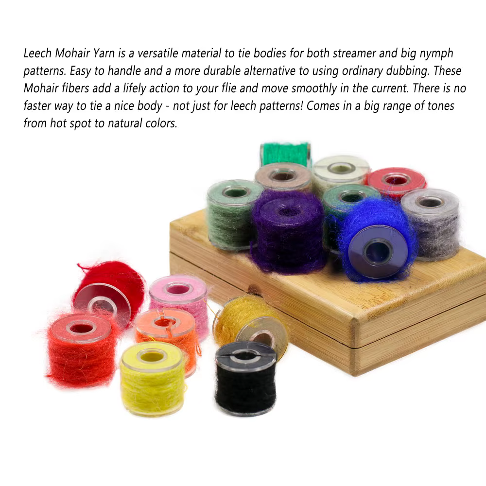 Bimoo Hilo Mohair Sintético para Atado de Moscas y Ninfas - imagen 3
