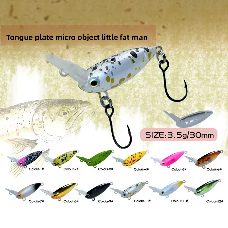 Señuelo Micro Minnow MUKUN 30 mm, 3,5 g para minnow y trucha - imagen 5