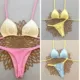 Traje de baño brasileño push-up bikini de moda verano mujer - imagen 5