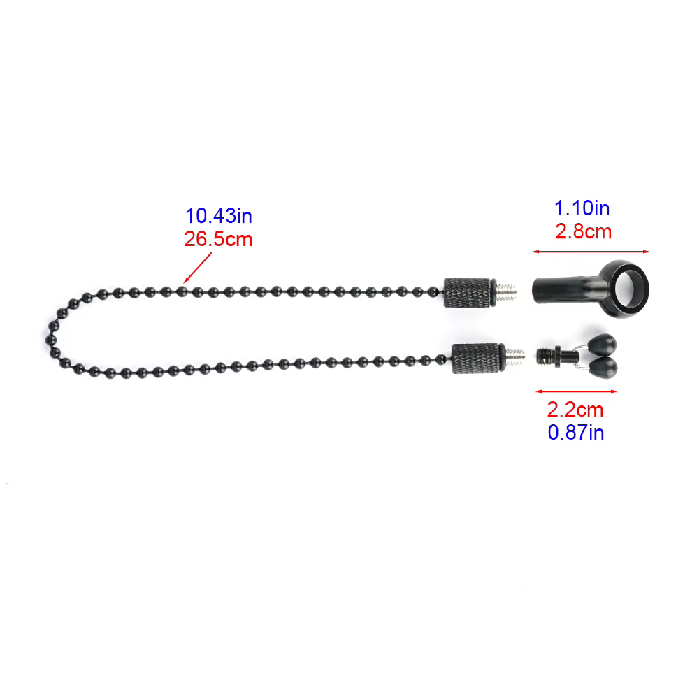 Swinger Hirisi Acero Inoxidable con Cadena para Carpa - imagen 2