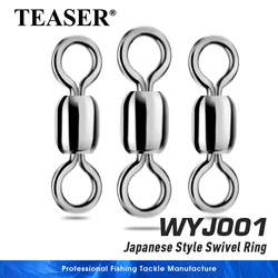 Conectores giratorios barril rodante TEASER WYJ001 para agua salada