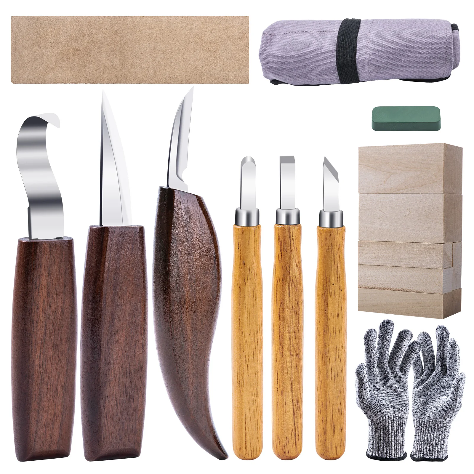 Kit completo de herramientas de tallado CHANGEMOORE