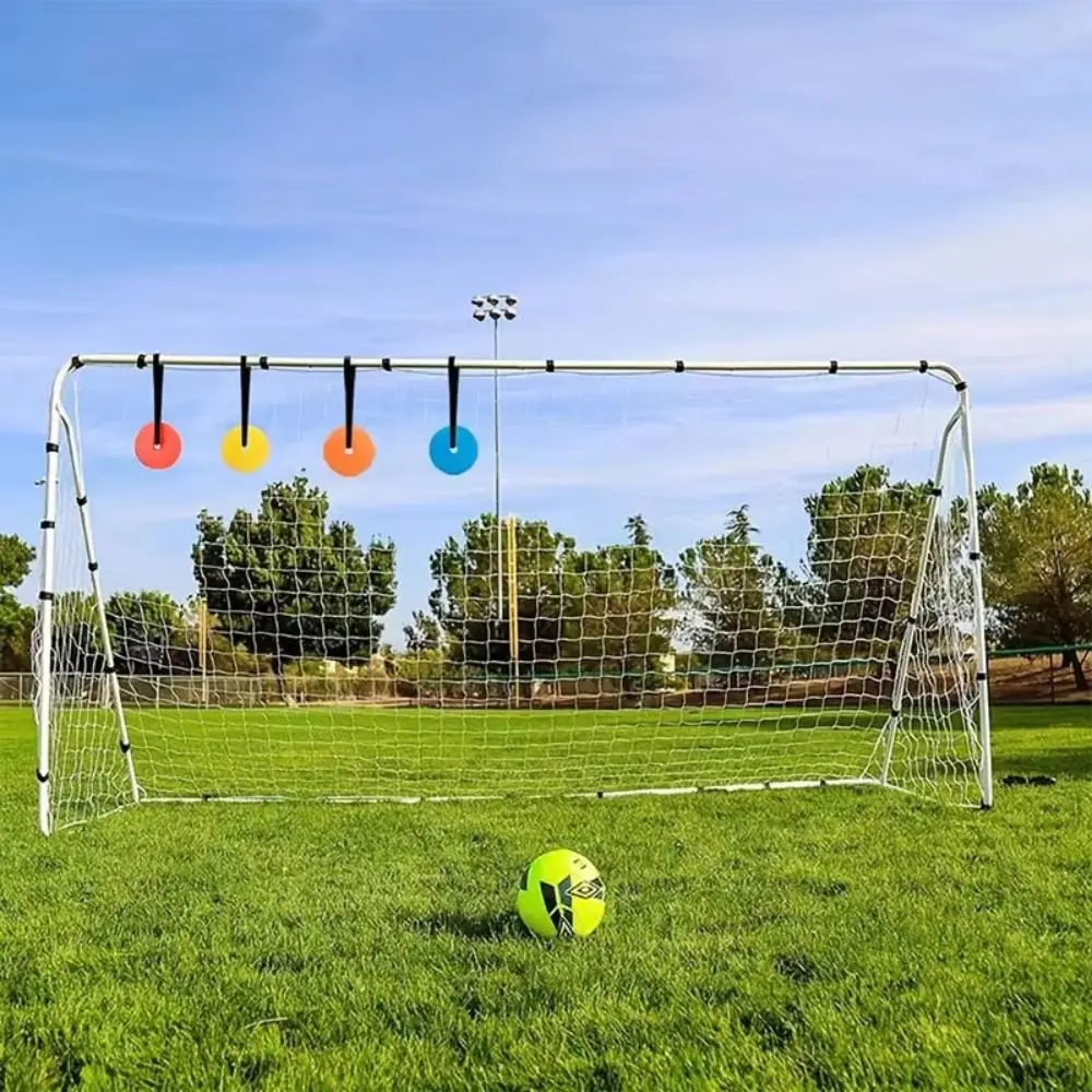 Objetivo de fútbol redondo reutilizable para colgar: ajustable - imagen 3