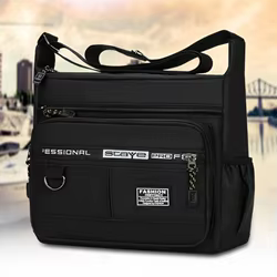Bolso Bandolera de Nailon para Viaje de Gran Capacidad