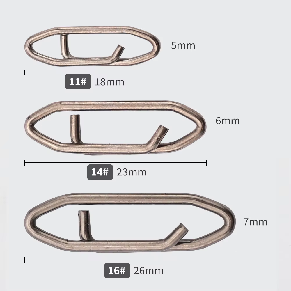 Snap swivel acero inoxidable para pesca con enclavamiento giratorio - imagen 5