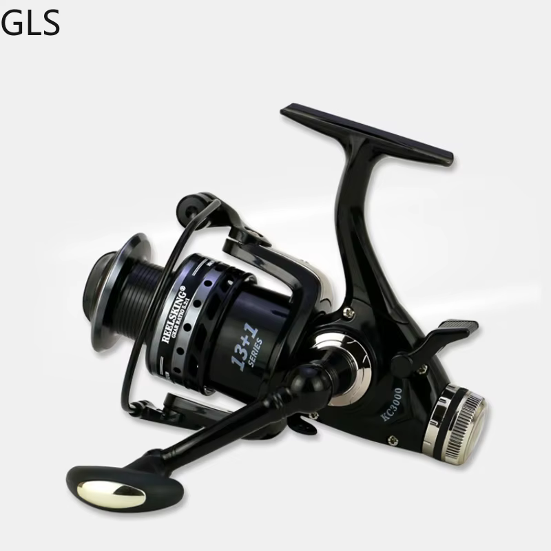 Carrete de pesca giratorio GLS 5,2:1 - cuerpo de metal para carpa - imagen 2