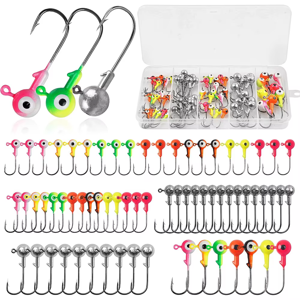 Kit Jig Head Bola Redonda para Lubina y Trucha - imagen 4