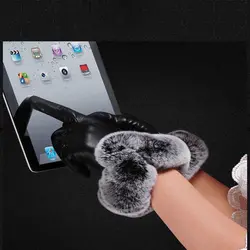 Guantes de pesca térmicos cortaviento con pantalla táctil